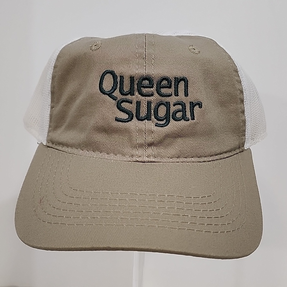 Queen Sugar Trucker Hat Tan Mesh Snapback TV Series Crew Cap Adjustable